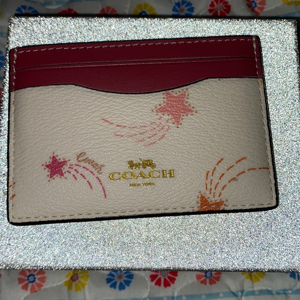 Coach card holder